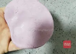 Illustration of how to make purple sweet potato and bean paste glutinous rice cakes 12