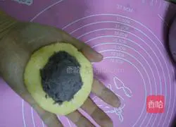 Pumpkin glutinous rice cake recipe 4