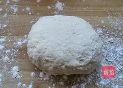 Illustration of how to make scallion pancake 2