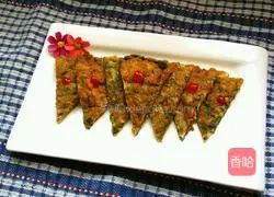 Illustration of how to make Chinese toon egg cake 10