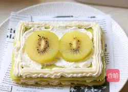 Illustration of how to make cucumber layer cake 14