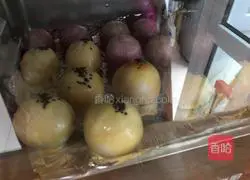 Illustration of how to make egg yolk cake 22