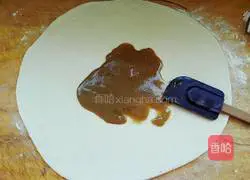 Illustration of making five-spice scones 7