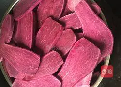 Red Bean and Purple Sweet Potato Cake Recipe Illustration 1