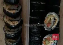 Illustration of delicious and simple sushi recipes 7