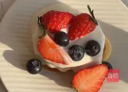 Illustration of how to make yogurt waffles 8