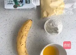 Illustration of how to make banana tortillas 1