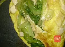 Illustration of how to make Italian seafood rice noodles (egg tofu cake, clams) 4