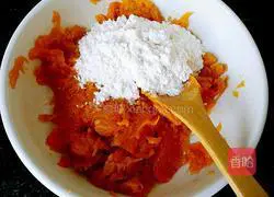 Black sesame pumpkin cake recipe 2