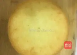 Fruit Cream Cake Recipe Illustration 1