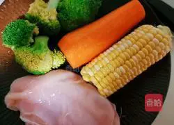 Recipe for Reduced Fat Chicken and Vegetable Pancakes 1