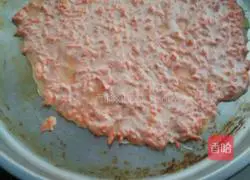 Illustration of how to make carrot and egg pancakes 4