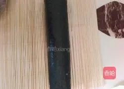 Illustration of how to make sushi 6