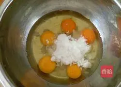 Illustration of how to make French sponge cake 2