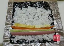 Illustration of home-cooked sushi 4