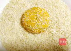 Illustration of how to make fried pumpkin cake 7