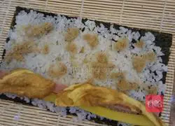 Illustration of homemade sushi 4