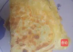 Illustration of how to make chive egg pancake 6