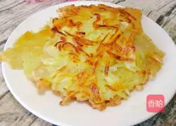 Illustration of how to make shredded potato pancakes 7