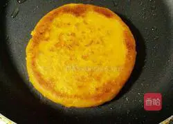 Illustration of how to make pan-fried pumpkin cake 10