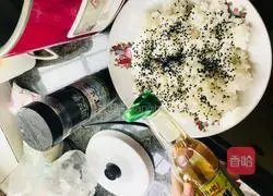 Illustration of home-cooked sushi 3