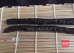 Illustration of how to make sushi 2