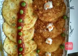 Illustration of how to make bean dregs cake 8