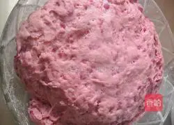 Purple potato and red bean cake recipe 11