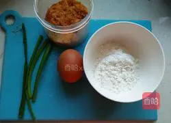 Illustration of how to make egg and meat waffles (electric pancake version) 1