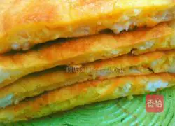 Illustration of how to make shrimp egg pancake 5