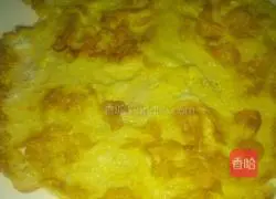 Illustration of how to make white pure egg pancake 6