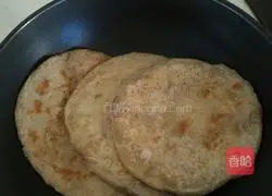 Illustration of how to make flaxseed powder cake 10