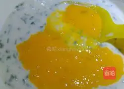 Illustration of how to make leek, egg and ham burritos 5