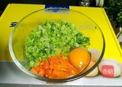 Vegetable egg pancake recipe 4