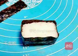 Illustration of how to make fish roe sushi 5