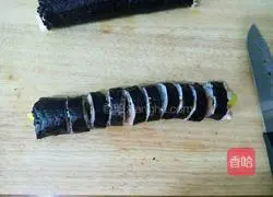 Home-style kimbap Practice illustration 17