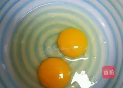 Spring seasonal vegetables: chives Illustration of how to make egg and shrimp pancakes 1