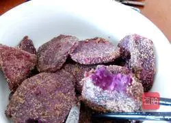Purple potato cake recipe illustration 3
