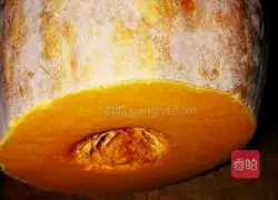 Illustration of how to make pumpkin dough 1