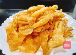 Illustration of a new way to eat roast duck pancake skin 15