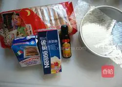 Illustration of how to make tiramisu 1