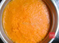 Illustration of how to make pumpkin pie with bean paste filling 2