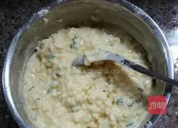 Illustration of how to make rice pancakes 3