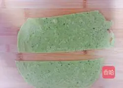 Illustration of how to make cucumber and egg breakfast cake 8