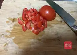 Illustration of how to make tomato pancakes 1