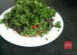 Illustration of making glutinous rice egg pancake 3