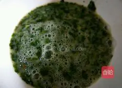 Illustration of how to make purslane pancakes 4