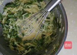 Illustration of making multigrain egg pancake 5