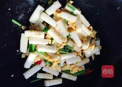 Egg Illustration of how to make fried rice cake 16