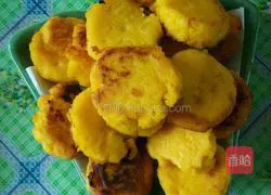 Illustration of how to make sweet potato pancakes 5